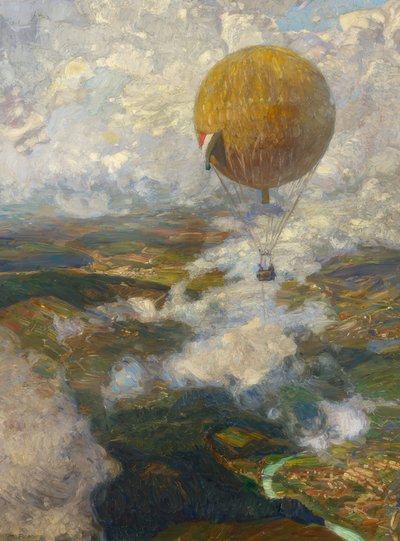 In mongolfiera sopra i Vosgi da Otto Antoine