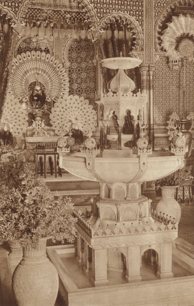 Chiosco moresco, vicino al castello di Linderhof del re bavarese da Otto Ballerstedt