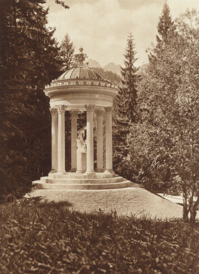 Parco del castello di Linderhof del re bavarese, Padiglione di Venere da Otto Ballerstedt