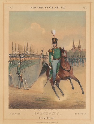 Milizia dello Stato di New York, 1ª Divisione, 9º Reggimento, 3ª Brigata da Otto Boetticher