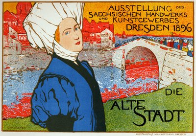 La fiera industriale di Dresda in Germania da Otto Fischer