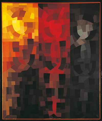 Francia, Parigi, Composizione dicembre 1935, cartone per un trittico da Otto Freundlich