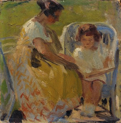 Elle Lanzer e sua figlia Bettina da Otto Friedrich