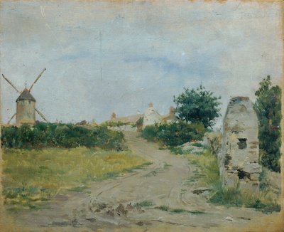Paesaggio con mulino a vento da Otto Friedrich