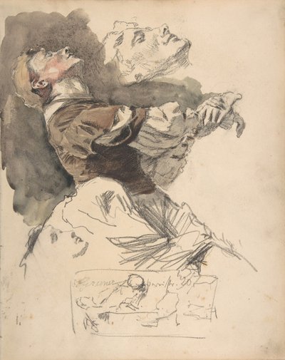 Studio di una ballerina da Otto Greiner