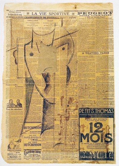 Testa, 1913-1914 da Otto Gutfreund
