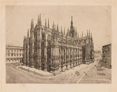 Duomo di Milano da Otto H. Bacher