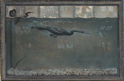 Cormorano che si tuffa, 1900 da Otto H. Bacher