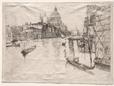 Ingresso al Canal Grande, Venezia da Otto H. Bacher
