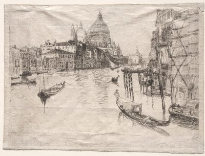 Ingresso al Canal Grande, Venezia da Otto H. Bacher
