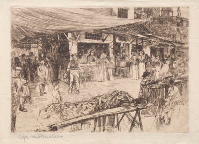 Mercato Vecchio, Firenze da Otto H. Bacher