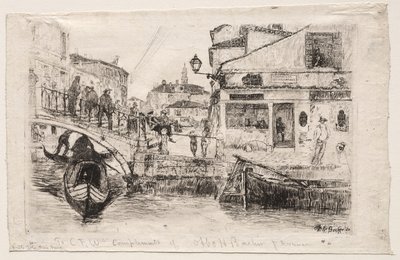 Ponte Tolentine, 1880 da Otto H. Bacher