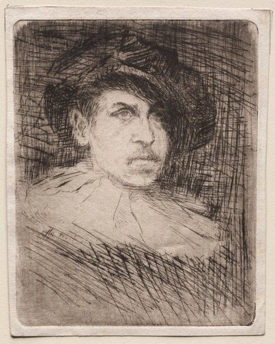Autoritratto in costume da Otto H. Bacher