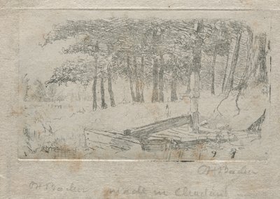 Schizzo dalla natura da Otto H. Bacher