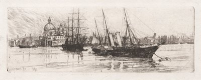 Due barche, Venezia da Otto H. Bacher