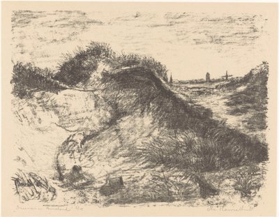 Dune ad Ameland da Otto Hanrath (signed by artist)