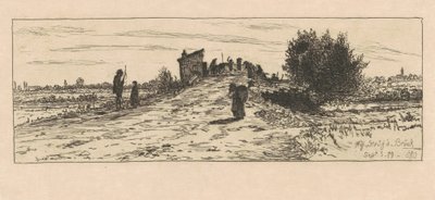 Auss Staßá Brück da Otto Henry Bacher