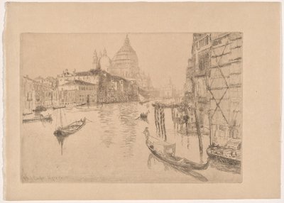 Ingresso al Canal Grande da Otto Henry Bacher
