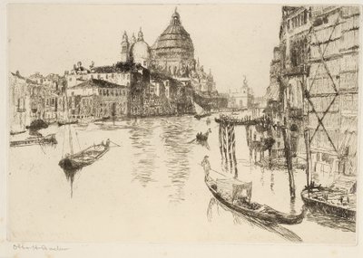 Canale Grande, Venezia da Otto Henry Bacher