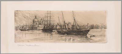 Due barche, Venezia da Otto Henry Bacher