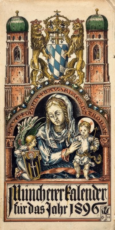 Maria Bavariae Patrona da Otto Hupp