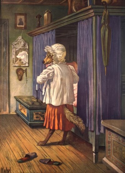 Cappuccetto Rosso da Otto Kubel