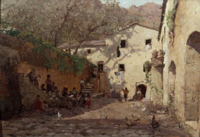 Vita quotidiana, Italia da Otto Ludvig Sinding
