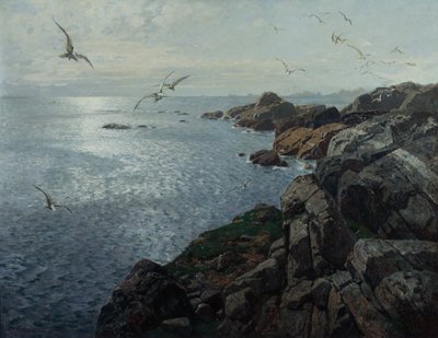 Lo scoglio più esterno, Monaco da Otto Ludvig Sinding