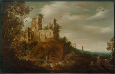 Paesaggio da Otto Marseus  van Schrieck