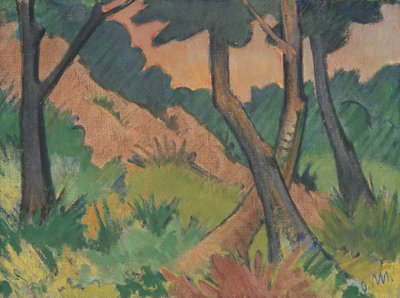 Paesaggio III da Otto Mueller
