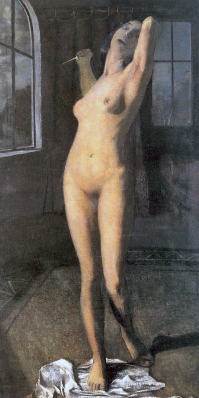 Lucrezia, o la nudista assassina, c.1903 da Otto Mueller