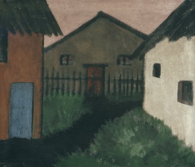 Case del villaggio da Otto Mueller
