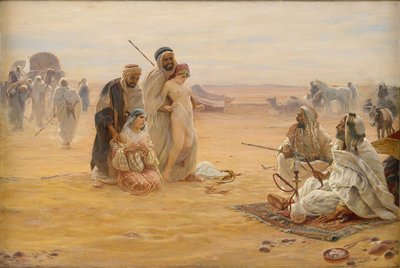 Il mercato degli schiavi, 1910 da Otto Pilny