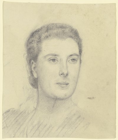Ritratto di dama (Margret Freebody?) da Otto Scholderer