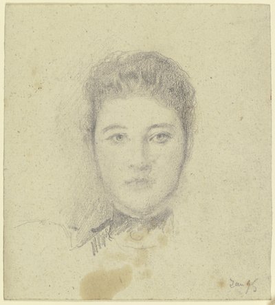 Ritratto della signorina Martin da Otto Scholderer