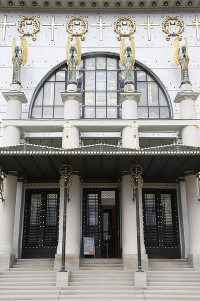 Chiesa di Am Steinhof (chiesa Leopld) progettata da Otto Wagner, Vienna, Austria (foto) da Otto Wagner