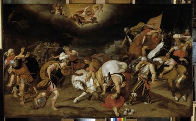 La conversione di San Paolo sulla via di Damasco nel 42 d.C. da Otto van Veen