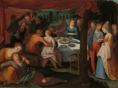 Un banchetto notturno da Otto van Veen