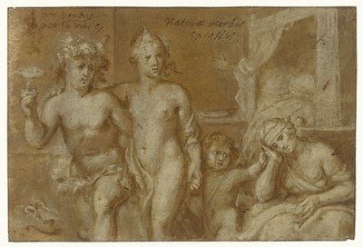 Conseguenze del rapporto con Bacco e Venere da Otto van Veen