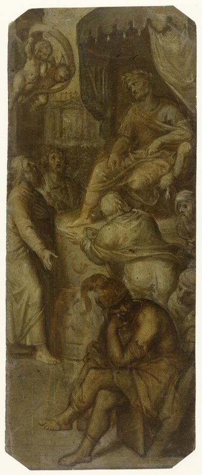 Paolo davanti al magistrato di Cesarea da Otto van Veen