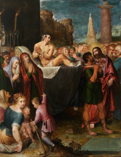 Resurrezione del Giovane di Nain da Otto van Veen