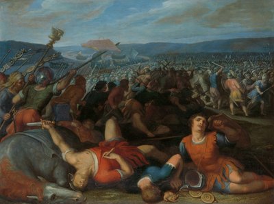 I Batavi sconfiggono i Romani sul Reno da Otto van Veen