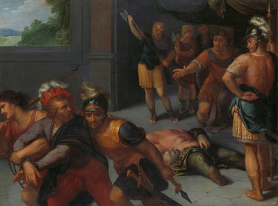 Decapitazione di Claudio Paolo e cattura di Giulio Civile (una delle dodici serie sull