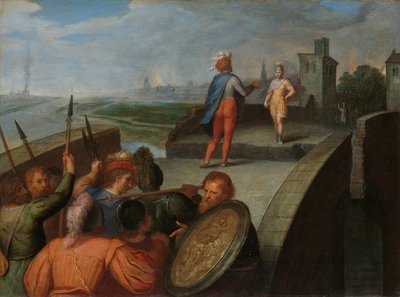 Le trattative di pace tra Giulio Civile e il generale romano Cereale (una delle dodici serie sull