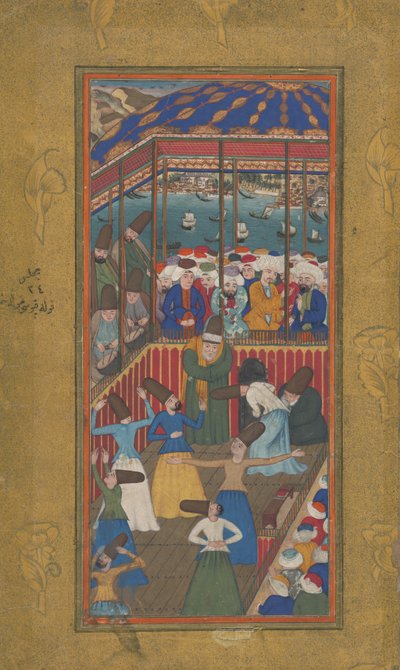 Dervisci danzanti da Ottoman School