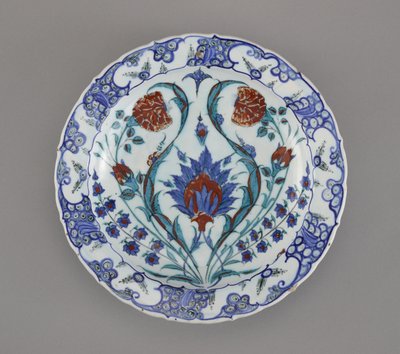 Piatto, Iznik da Ottoman School
