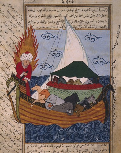 Arca di Noè da Ottoman School