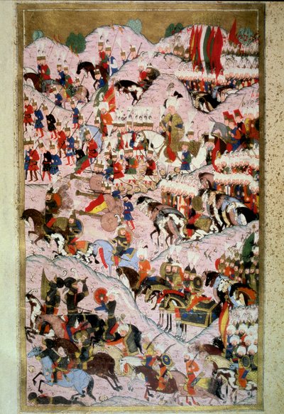 Impero ottomano: Sultan Solimano I detto il Magnifico alla battaglia di Mohacs il 29/08/1526 contro l