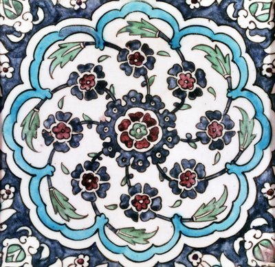 Piastrella da Ottoman School