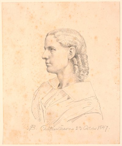 Ritratto di donna da P.C. Skovgaard